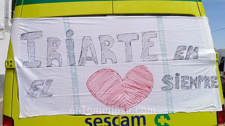 «Iriarte en el corazón siempre». Los compañeros despiden al médico de la UVI de Tomelloso