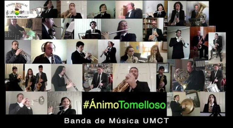 La Unión Músical Ciudad de Tomelloso pone la banda sonora de esta Semana Santa «desde casa»