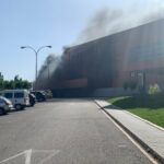 Declarado un incendio en Hospital de Hellín que obliga a desalojar a 150 pacientes