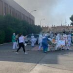 Declarado un incendio en Hospital de Hellín que obliga a desalojar a 150 pacientes