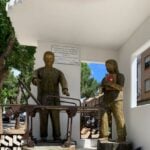 Villarrubia de los Ojos exhibe un monumento a los sanitarios y colectivos que han luchado contra el Covid-19
