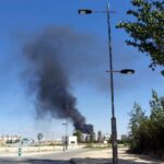 Un incendio en una zona industrial de Tomelloso se salda sin daños personales