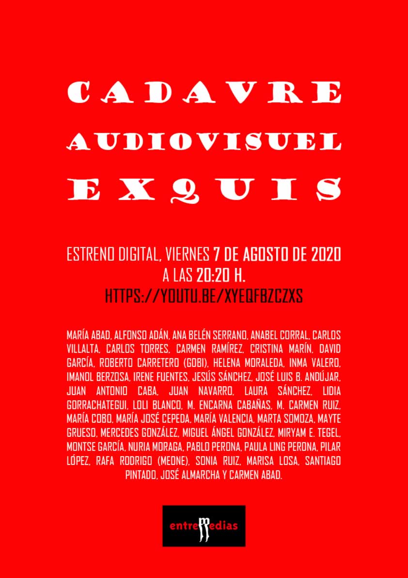 Con “Cadavre Audiovisuel Exquis”, la compañía tomellosera 'Entremedias', celebra su 20 aniversario