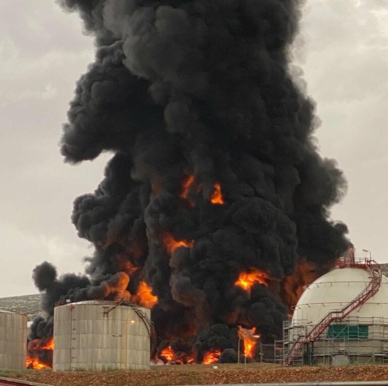 Desactivado el Plan de Emergencia Exterior de Puertollano tras comunicar Repsol el fin de la emergencia