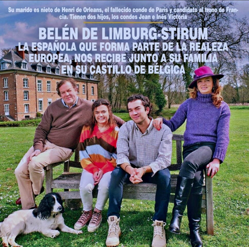 De Tomelloso a la Familia Real Francesa: la historia de Belén López Montero en la revista "HOLA"