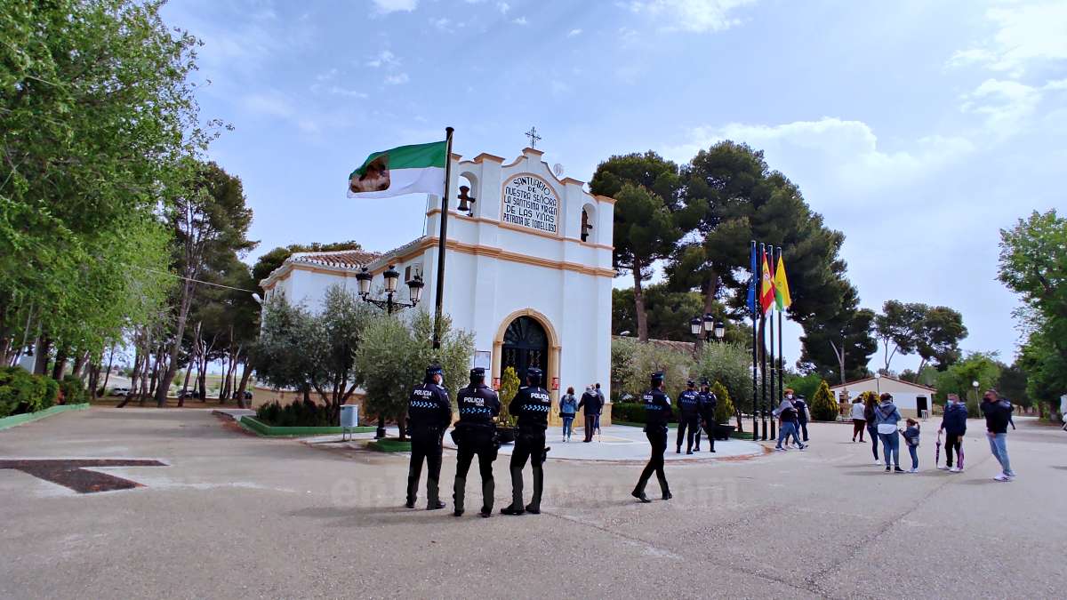 Guardia Civil, Policía Local y Protección Civil velan por una Romería de Tomelloso sin incidentes