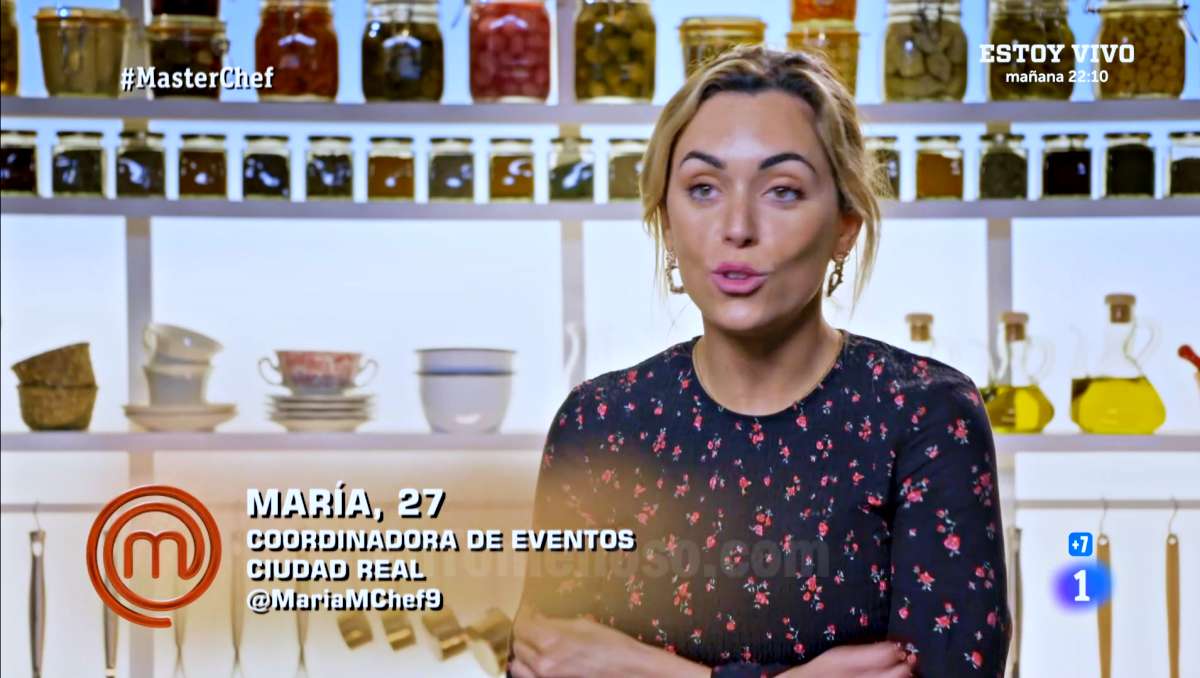 María Morales se salva in extremis y continúa una semana más en Master Chef