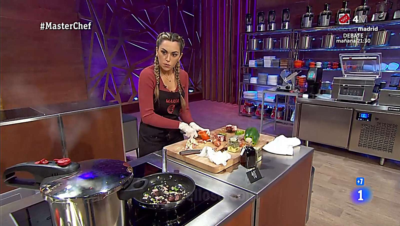 María Morales supera su segundo programa en "Master Chef" con nota alta