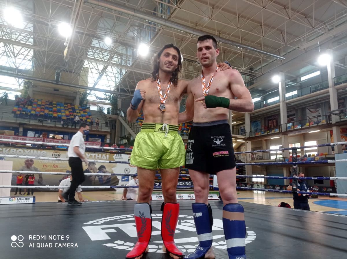 Dos atletas del Alma Matter Tomelloso, en el campeonato de España de Kick Boxing y Muay Thai