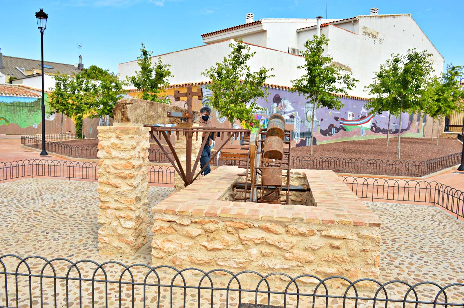 Inaugurado el parque de la Casa del Gallego de Tomelloso, de 4.500 m2