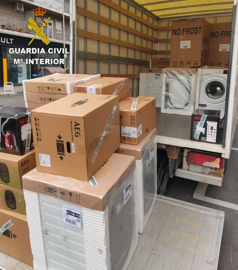 Desarticulado un grupo criminal dedicado a robos en interiores de camiones en Madrid, Toledo y Albacete