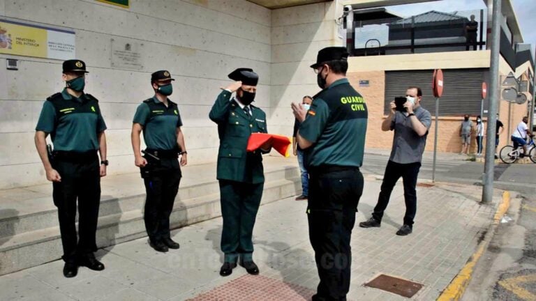 Emotivo adiós al subteniente José Carlos Alba Pareja tras 30 años en la Guardia Civil de Tomelloso