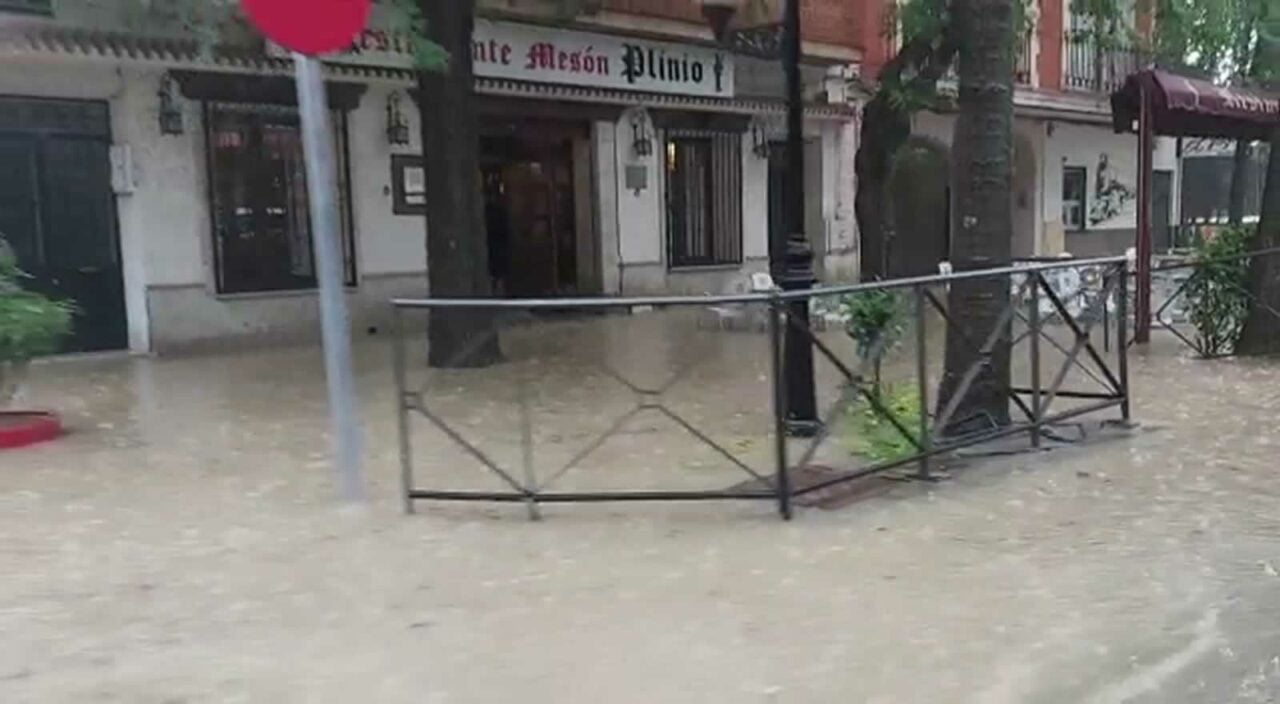 La tormenta en Tomelloso ha dejado 40 litros de agua por metro cuadrado