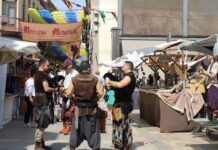 El Mercado Medieval de Valdepeñas se traslada al Parque del Este para garantizar todas las medidas