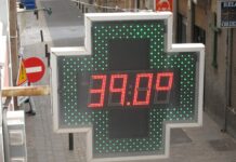 Las temperaturas rozarán este viernes los 40ºC y 12 provincias en riesgo por calor