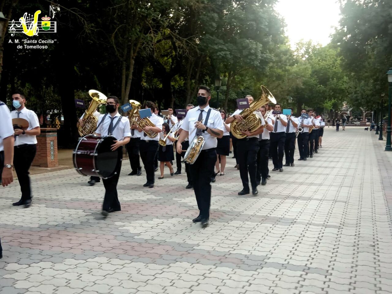 La Banda de la A.M. Santa Cecilia retoma los Festivales en Talavera de la Reina