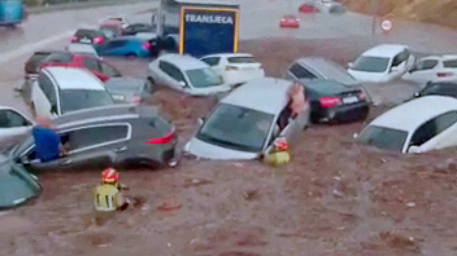 Espeluznantes imágenes de las inundaciones en Toledo