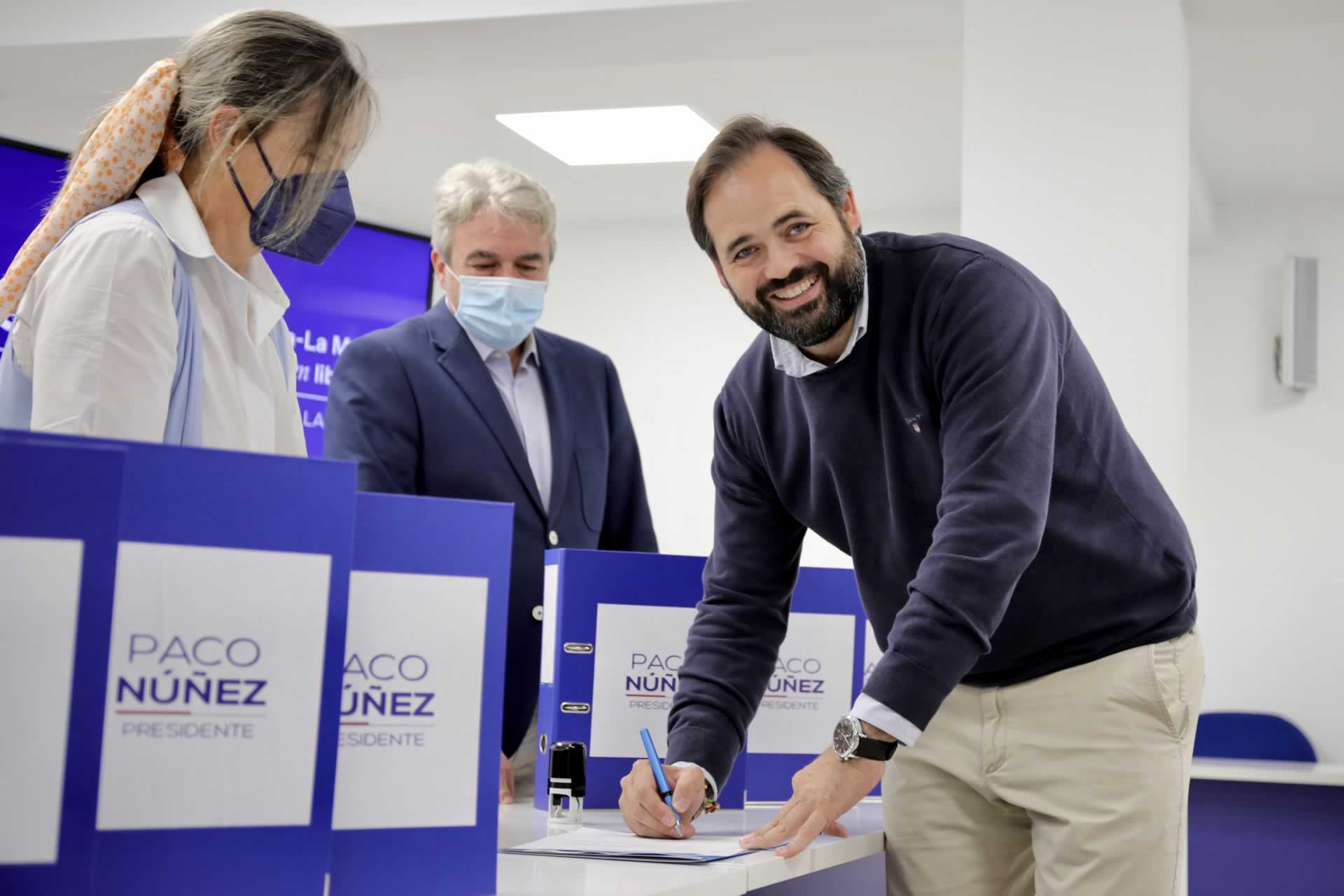 Núñez recibe un “apoyo masivo” a su candidatura con más de 8.000 avales