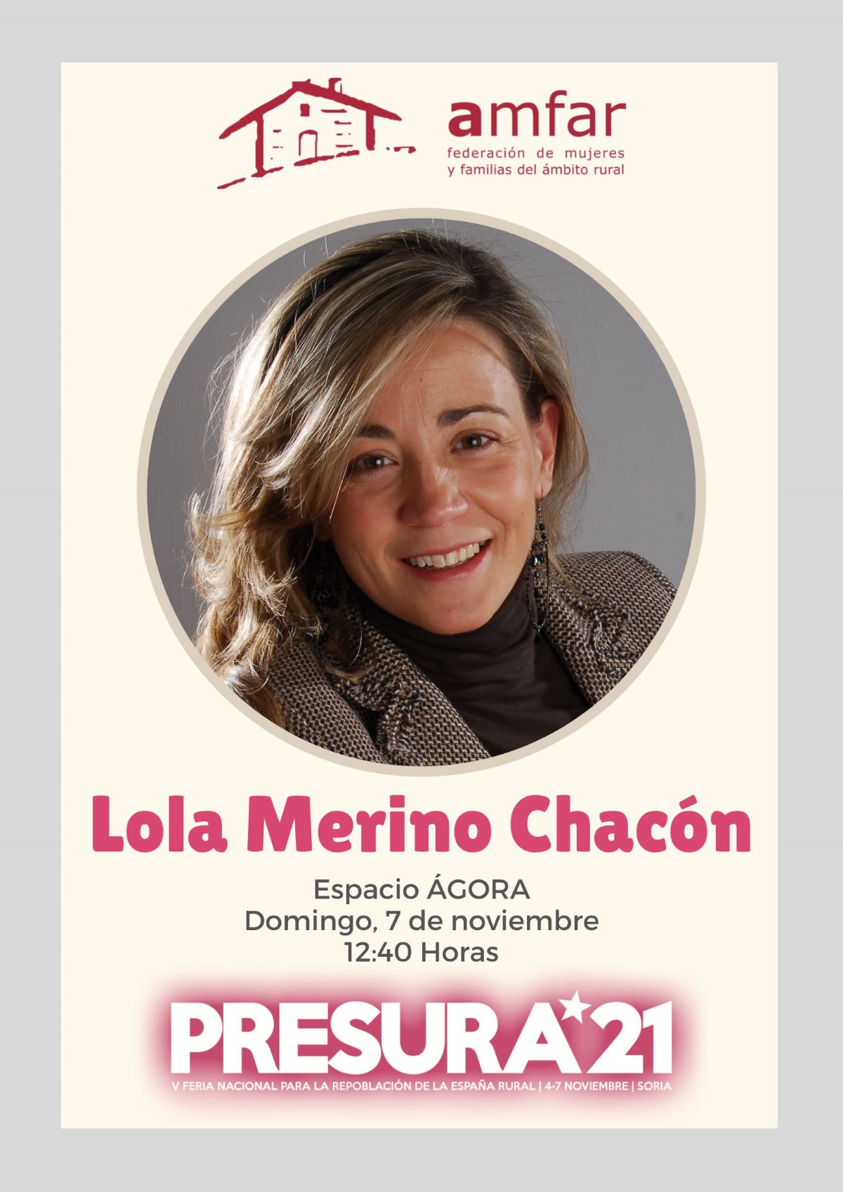 Lola Merino participa en PRESURA 21, Feria Nacional para la Repoblación de la España Rural