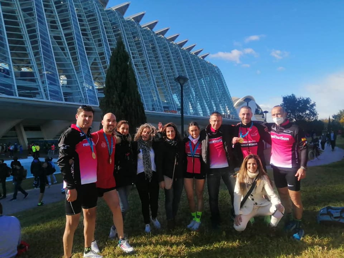 Un fin de semana de emociones en Valencia para el Atletismo Club Manchathon