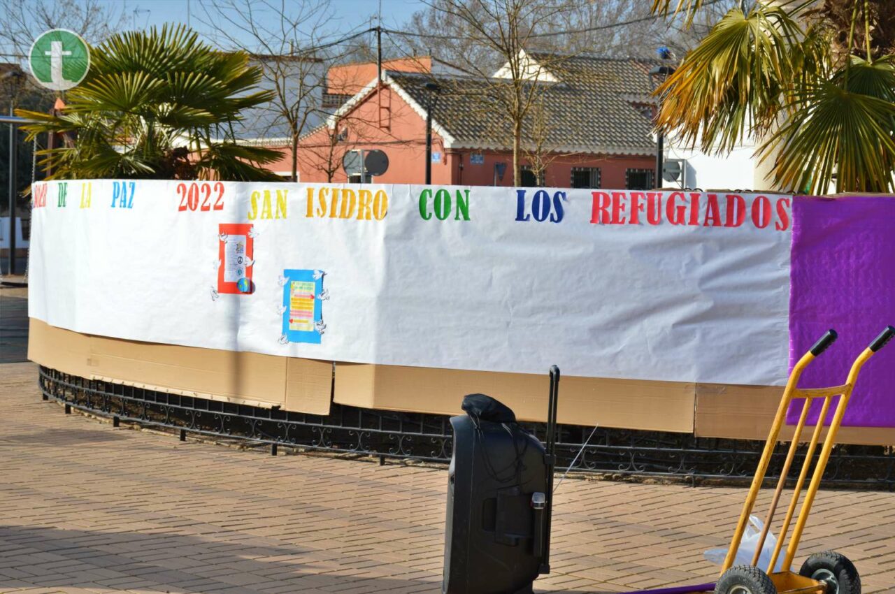El CEIP San Isidro de Tomelloso celebra el Día de La Paz homenajeando a los refugiados