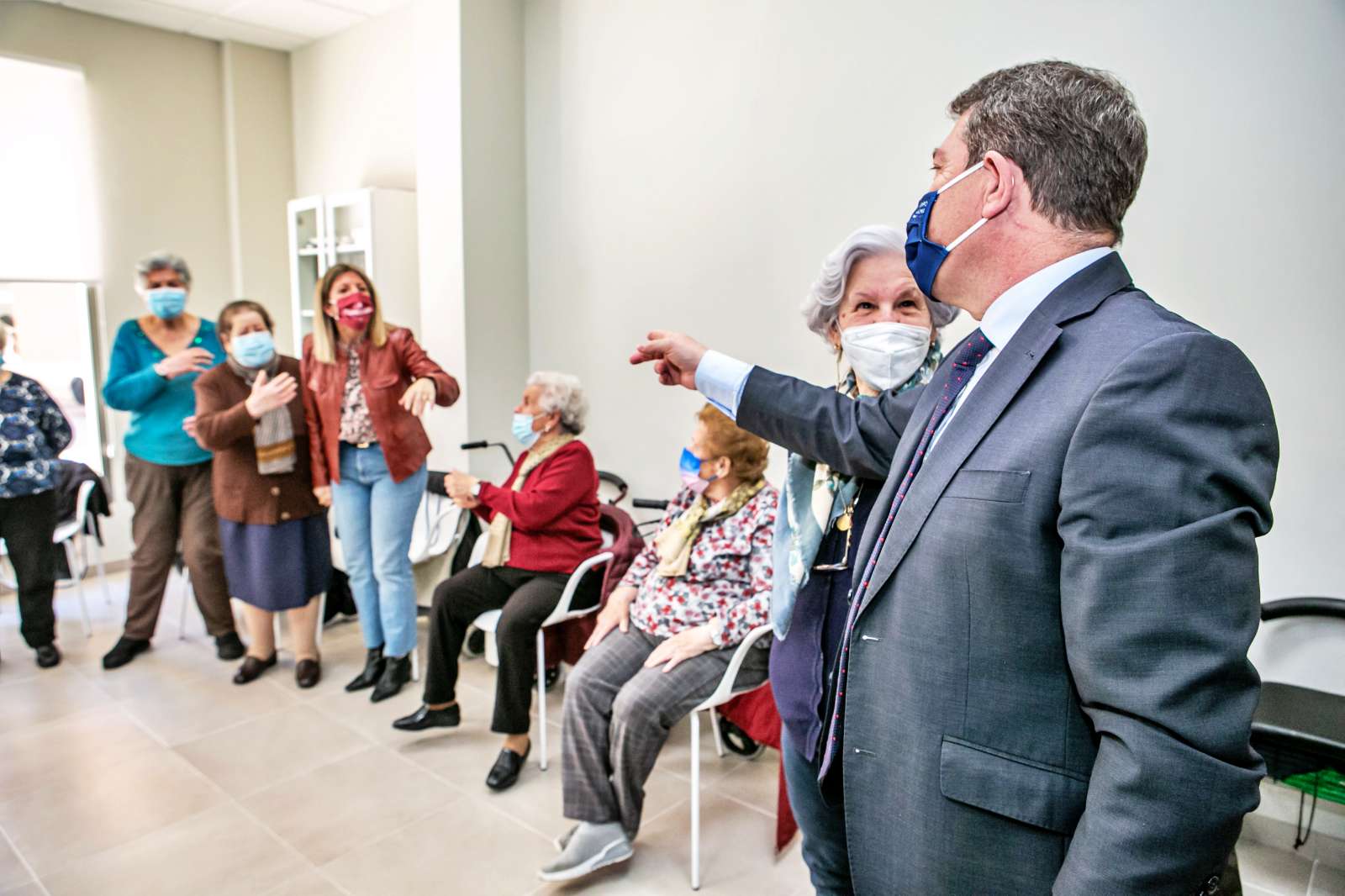 García-Page inaugura el nuevo Servicio de Promoción de la Autonomía Personal de la Fundación CERES, en Tomelloso