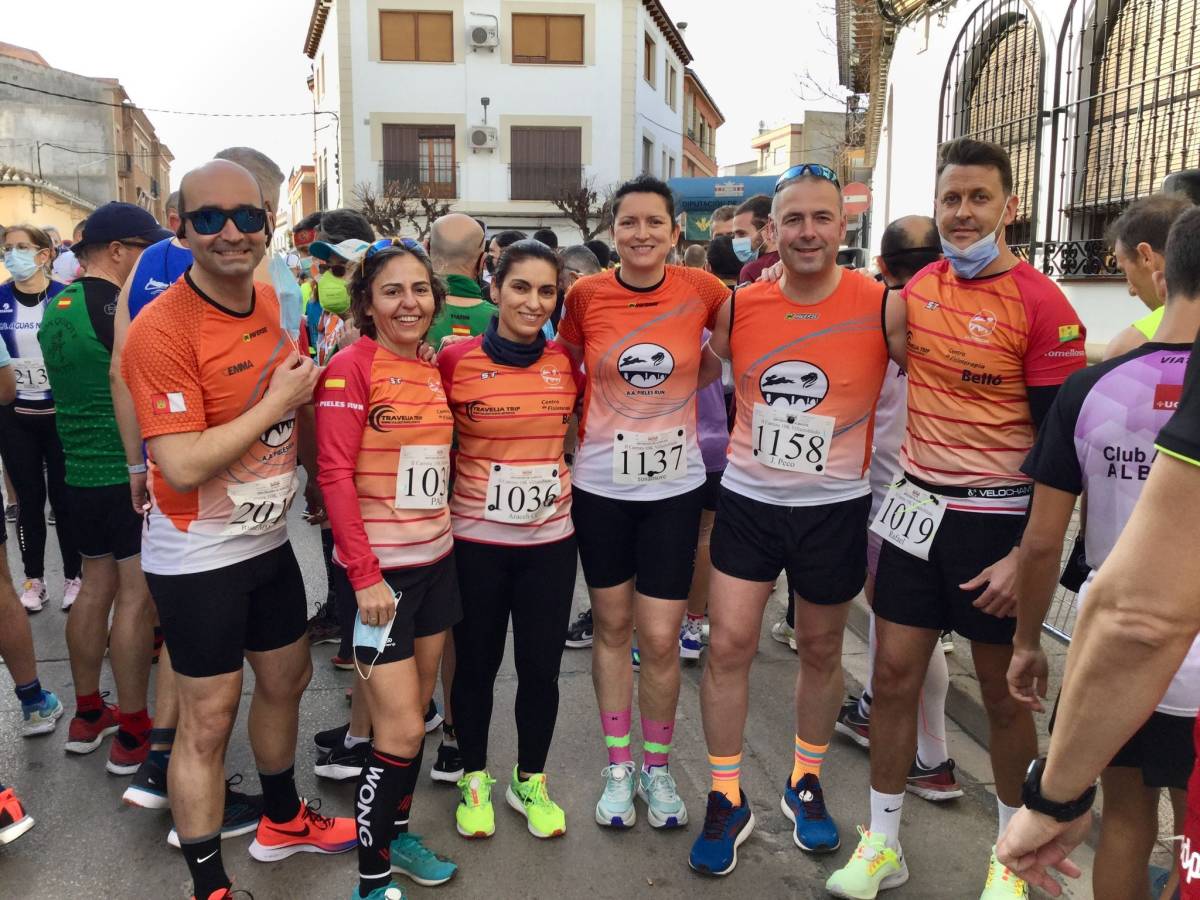 Los "Pieles Run" de Tomelloso dejan huella en Villarrobledo, Alcolea de Calatrava y Quintanar de la Orden