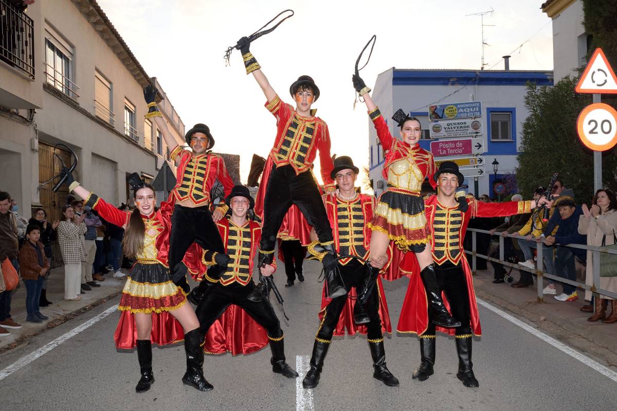 La Asociación Cultural Peña “Los Amigos” de Tomelloso, en el Carnaval de Argamasilla de Alba