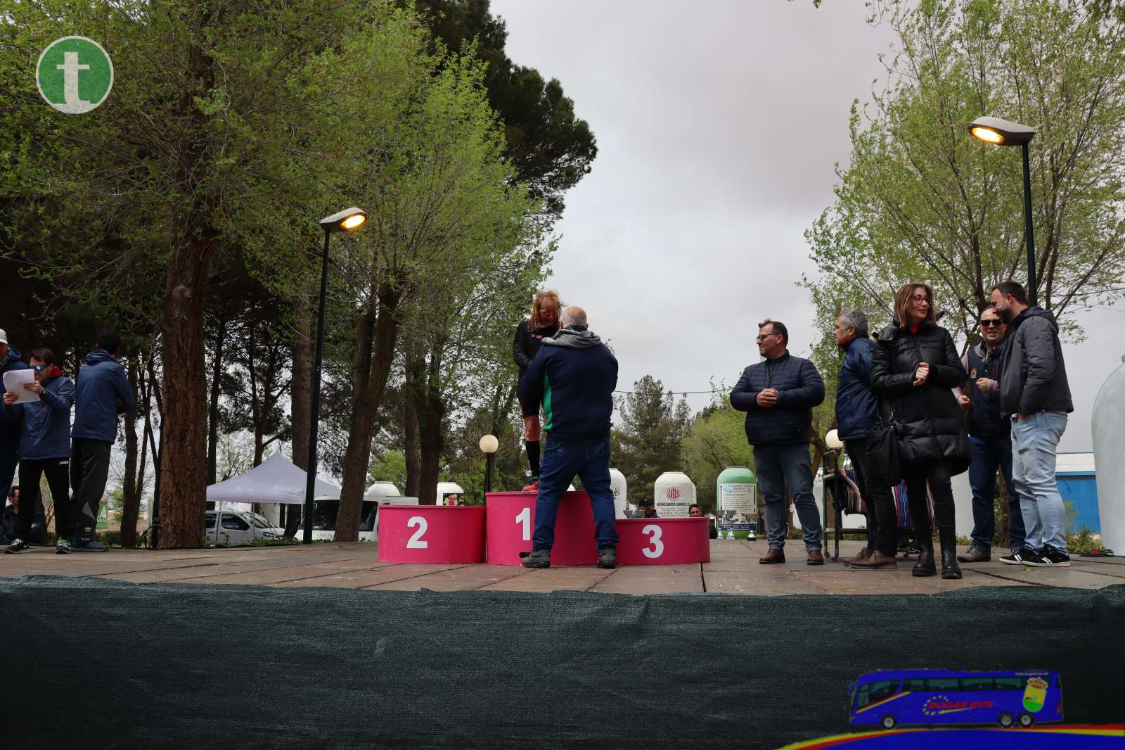 132 atletas desafían a la lluvia en la vuelta de la Carrera Popular de la Romería de Tomelloso