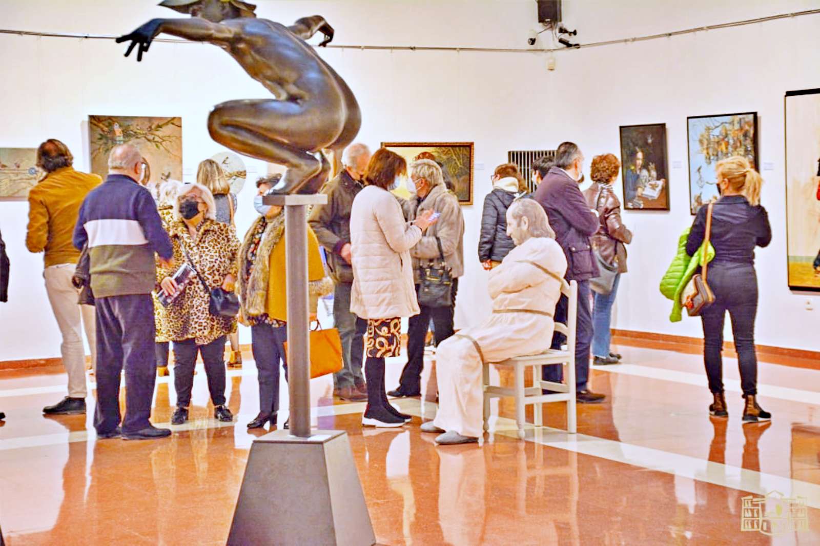 “Trilogía”, la espectacular exposición que reúne a García Sevilla, Luna y Belmonte, ya se puede visitar en el López Torres
