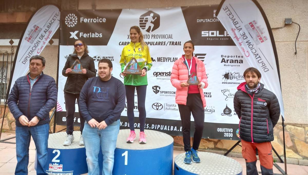 Rocío Navarro Becerra en la I Copa Trail Diputación de Albacete