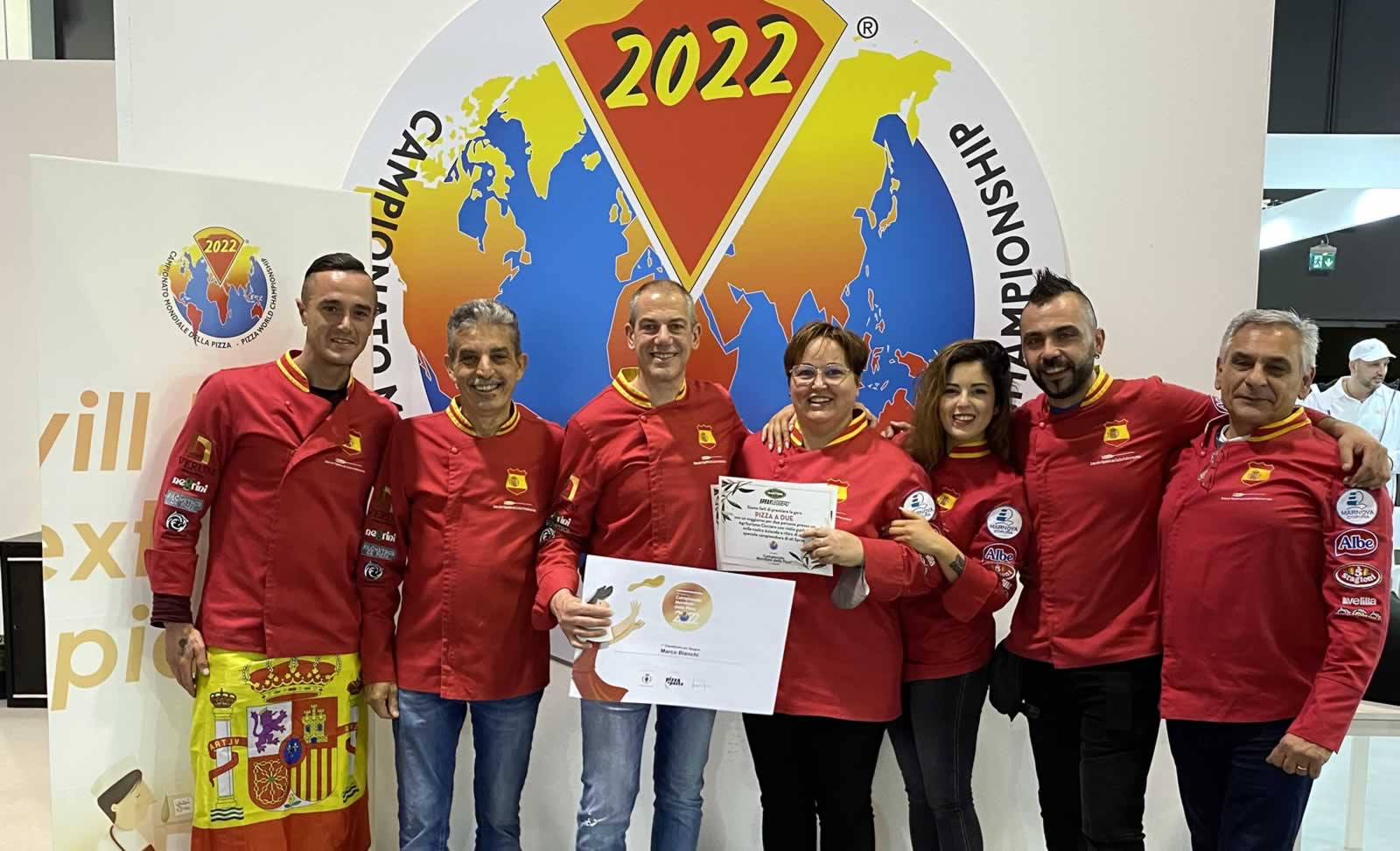 La Selección Española de Pizzeros, capitaneada por Marquinetti, se cuela entre los mejores pizzeros del mundo