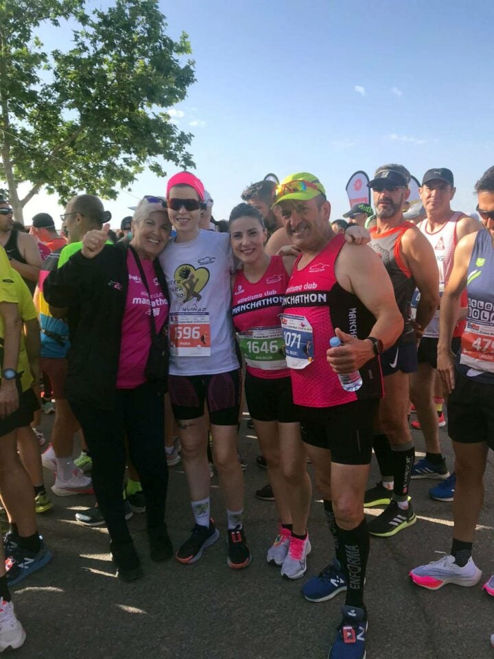 Los "manchathones" de Tomelloso triunfan en la Media Maratón de Almagro