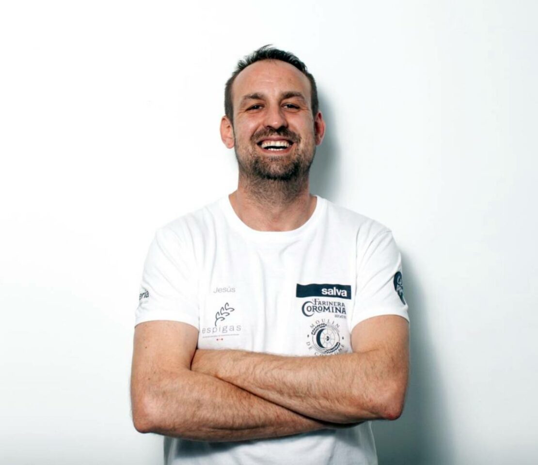 Jesús Sánchez, panadero de Tomelloso, entrenador del equipo "Espigas" en el Campeonato Internacional de Jóvenes Panaderos