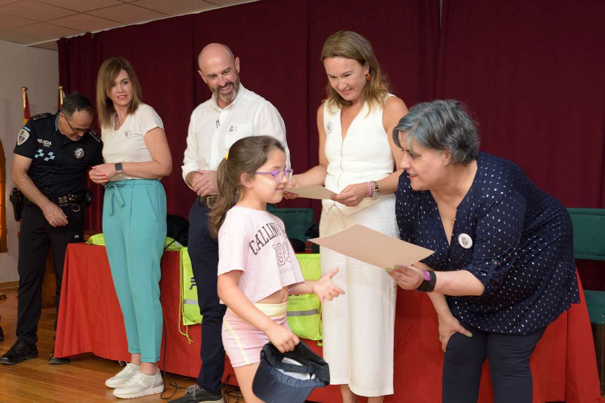 Con la entrega de diplomas finalizan las XIII Jornadas de Educación Vial Escolar en Argamasilla de Alba