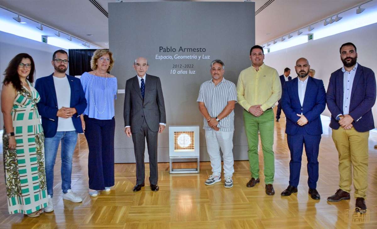 El artista Pablo Armesto presenta “Espacio, Geometría y Luz” en el Museo Infanta Elena