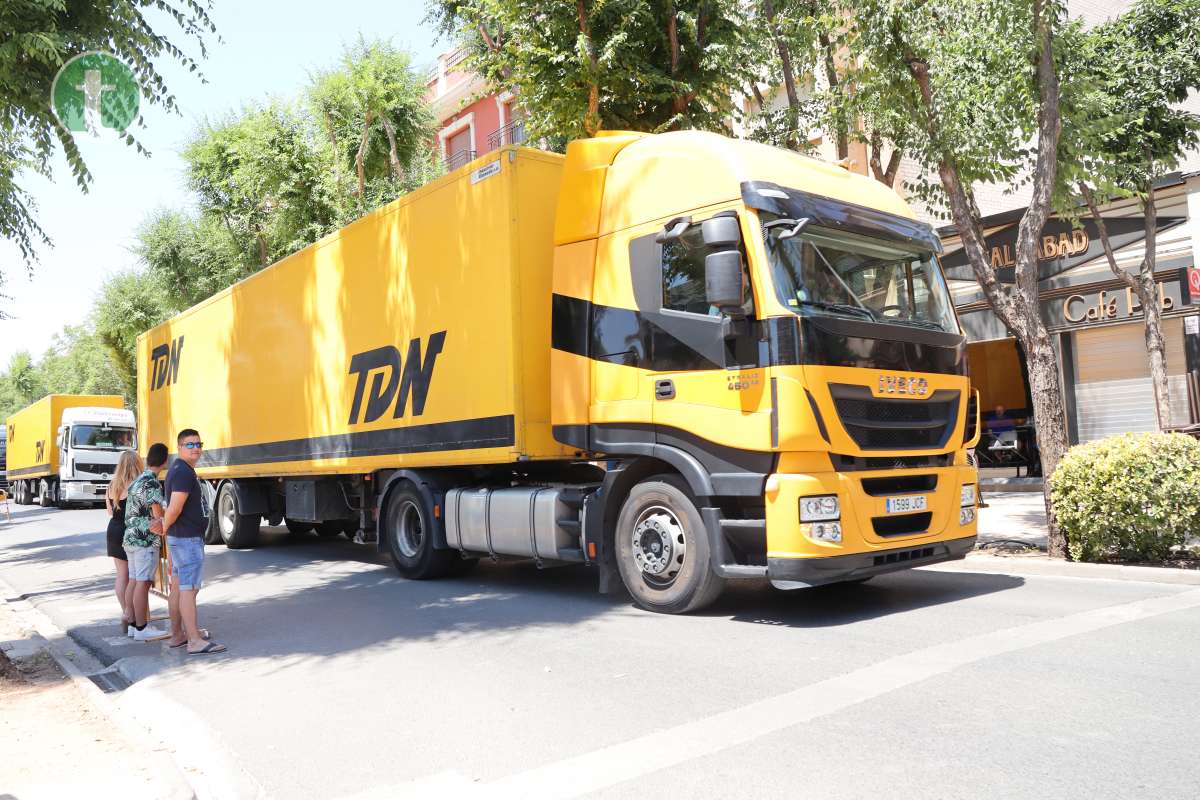 Los camiones toman Tomelloso para celebrar San Cristóbal