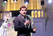 Manuel Fuentes presume de Tomelloso en su pregón en la inauguración de la Feria 2022