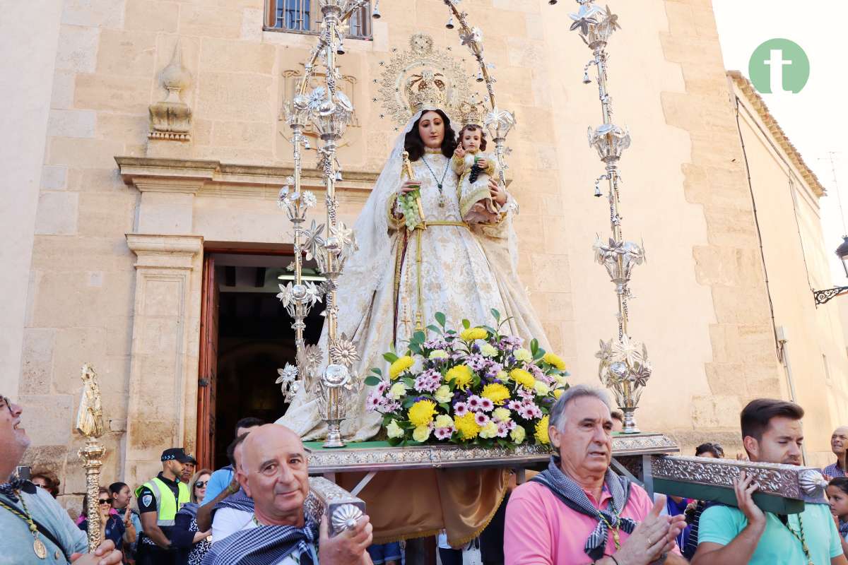 Con la Virgen de las Viñas en Tomelloso, comienza la cuenta atrás para la Feria
