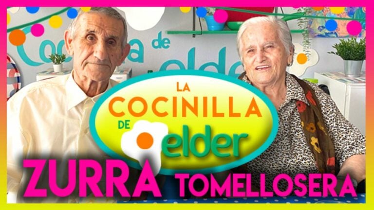 Mayores de Elder felicitan la Feria de Tomelloso con una receta de zurra
