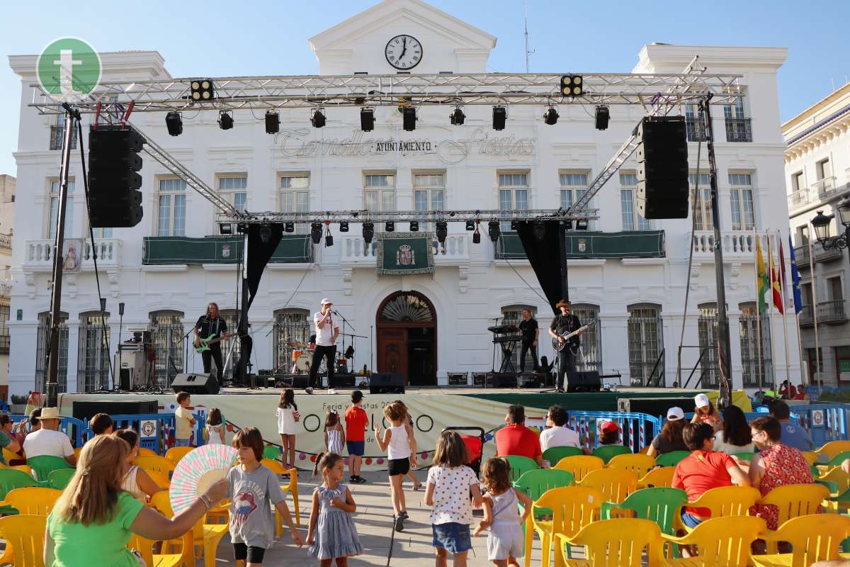 Con 'Queen for kids' los más pequeños viven un concierto de rock&roll en la Feria de Tomelloso