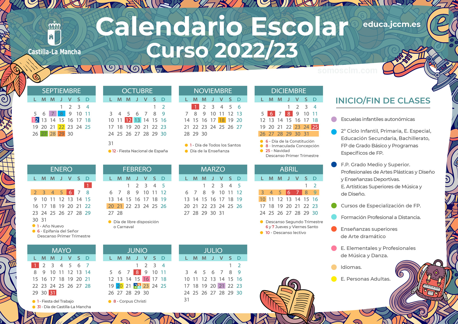 Calendario Escolar De Castilla La Mancha 2022 Ford IMAGESEE Calendario Escolar De Castilla La Mancha 2022 Ford IMAGESEE