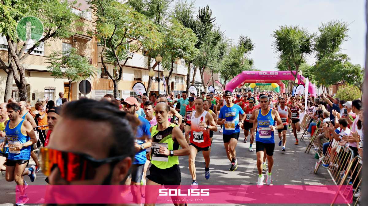 1.016 atletas participan en la 10K CorrEnTomelloso Gran Premio Soliss, donde vuelve a ganar David Bascuñana
