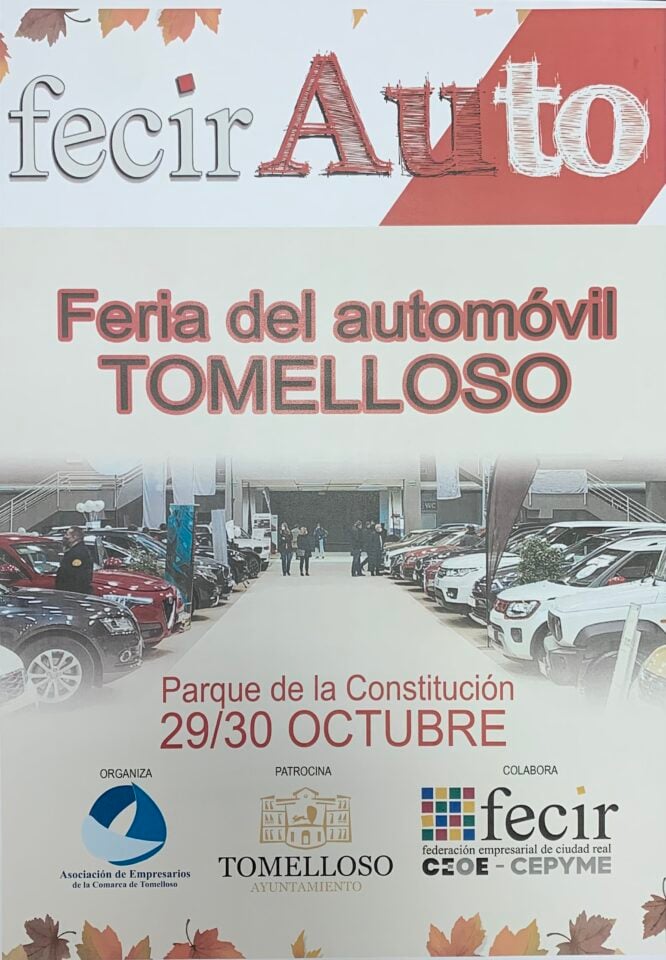 La Feria del Automóvil se celebrará los días 29 y 30 de octubre en el Parque de la Constitución