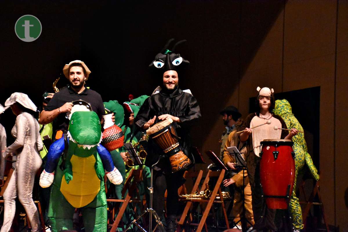 La banda de la A.M. Santa Cecilia explora la selva en su II Concierto Didáctico en Tomelloso
