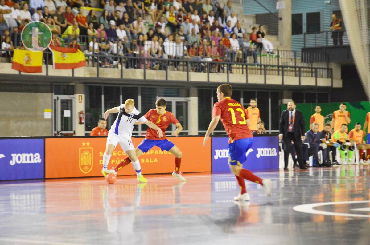 La selección española vence 3-1 a Finlandia en Tomelloso