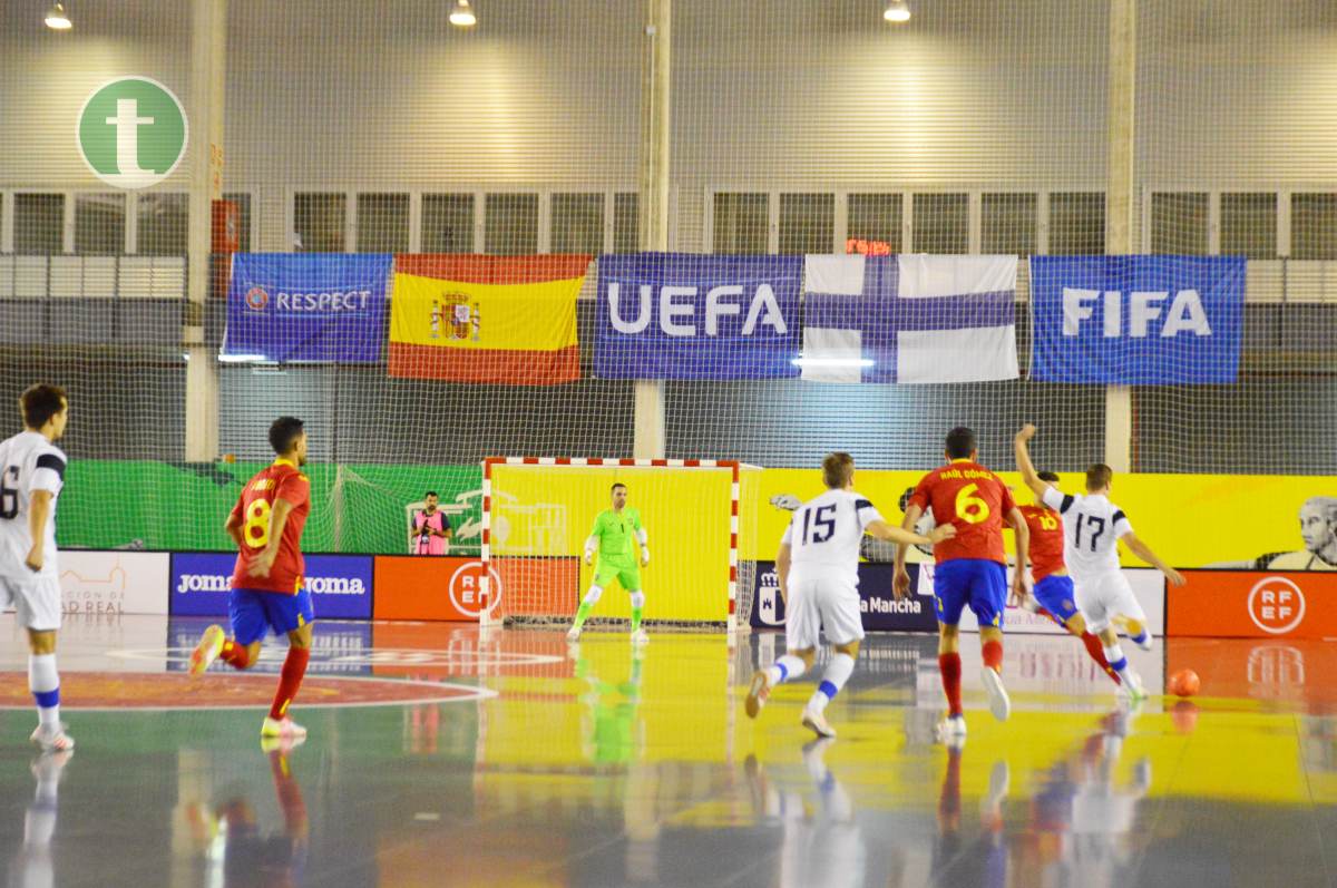 La selección española vence 3-1 a Finlandia en Tomelloso