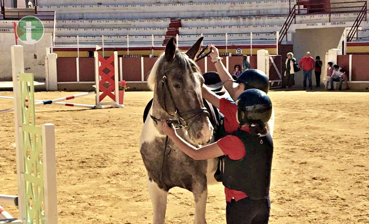 La Plaza de Toros acogió una exhibición de equitación deportiva en la Semana del Deporte de Tomelloso