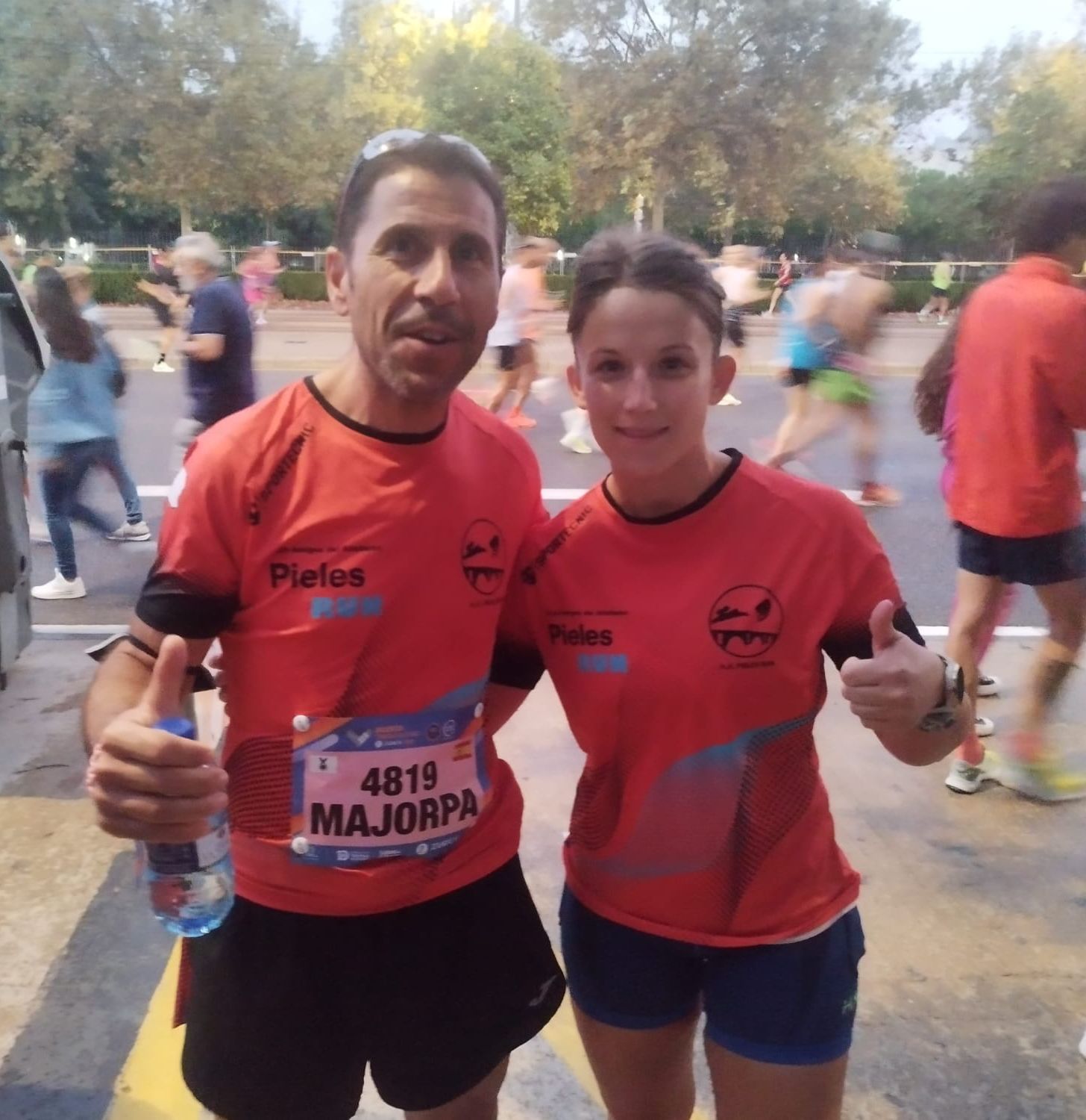 Los Pieles Run se traen buenas sensaciones de la Media Maratón de Valencia y de la 'Run like a Hero' de Herencia