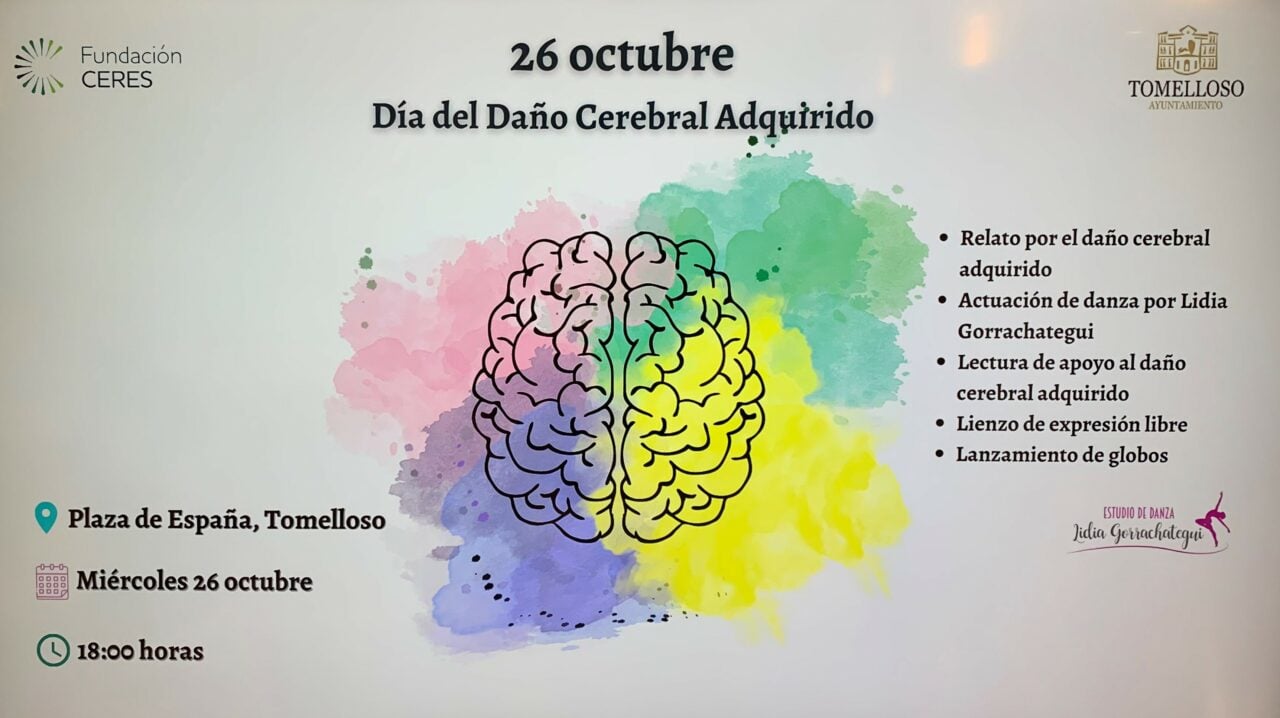 Fundación Ceres celebra este miércoles en la Plaza de España el Día del Daño Cerebral Adquirido